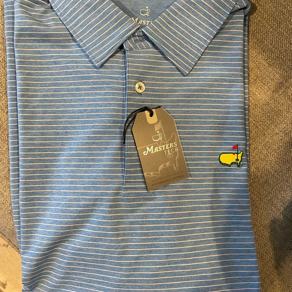 Blue Striped Master’s Men's Shirt